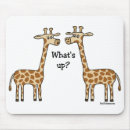 Search for giraffe mousepads Funny