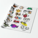 Search for letter z wrapping paper Abc