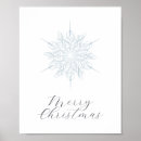 Search for elegant merry christmas posters Snowflake