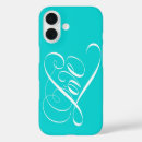 Search for love heart iphone cases Calligraphy