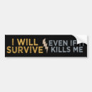 Search for surviving bumper stickers Survival