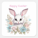 Recherche de pâques drôle autocollants Fleur