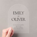 Search for arch shaped wedding invitations Contemporary
