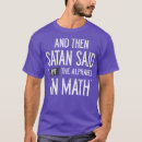Search for funny satan tshirts 2025
