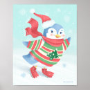 Recherche de pingouins mignons posters Noël