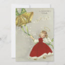 Search for vintage bells christmas cards Girl