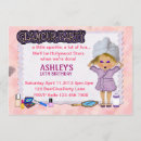 Search for diva horizontal 5x7 invitations Girls