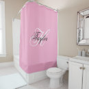 Search for luxury shower curtains Pink