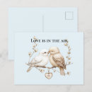 Recherche de cœur cartes postales Blanc