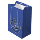 Search for nautical anchor gift bags Navy