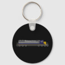 Search for railroad engineer keychains Train