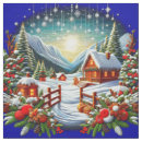 Search for christmas fabric Snow