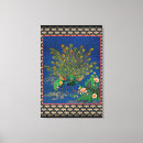 Recherche de paon impressions sur toile Vintage