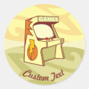 Recherche de retro arcade autocollants Joystick