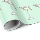 Search for martini wrapping paper Cute