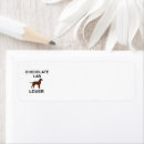 Search for labrador puppy return address labels Cute