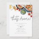 Search for pasta dinner party invitations Handwritten
