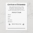 Search for certificate of authenticity Business