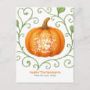Search for modern turkey postcards Pumpkin