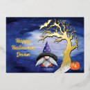 Search for gnome holiday cards Spooky