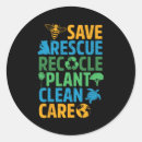 Search for save earth stickers Vegan