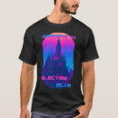 Search for electric blue tshirts Retro