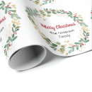 Search for christmas wreath wrapping paper Elegant