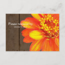 Search for zinnias invitations Orange