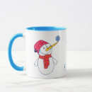 Search for snowman for kids mugs Let it snow