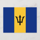 Search for barbados postcards Flag of barbados