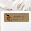 Search for crow return address labels Fall