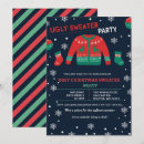 Search for funny ugly sweater invitations Vintage