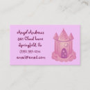 Recherche de princesse mignonne cartes visite Château