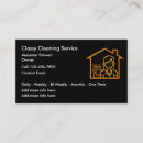 Search for cleaning service logo business cards Classy