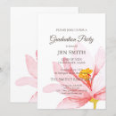 Search for watercolor graduation invitations Flower
