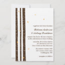 Search for birch trees wedding invitations Modern