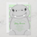 Search for hippo baby shower invitations Neutral