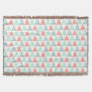 Search for coral pink blankets Geometric