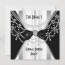 Search for work party invitations Silver