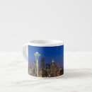 Recherche de horizon tasses Image de couleur