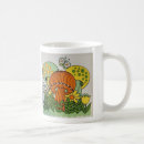 Search for green daisy mugs Vintage