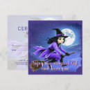 Recherche de samhain halloween cards Sorcière