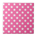 Search for pink star tiles Pattern