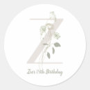 Search for initial z stickers Flower