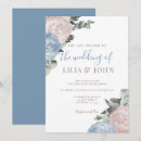 Search for dusty blue and dusty rose wedding invitations Country