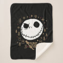 Search for tim burtons nightmare before christmas blankets Skelleton