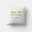 Search for 20th anniversary pillows Happy birthday