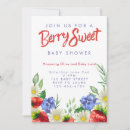 Search for strawberry baby pregnancy invitations Party