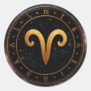 Search for the zodiac stickers Gold