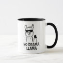 Search for drama llama mugs Trendy